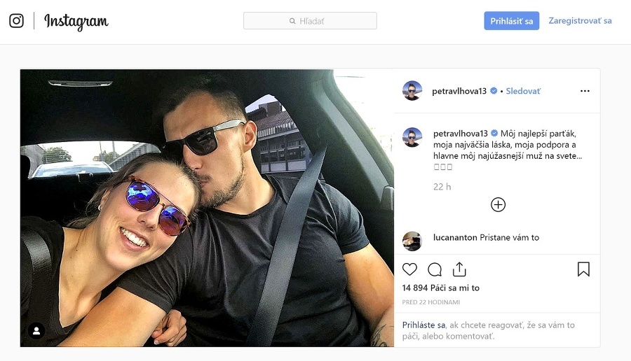 Petra Vlhová takto vyznala lásku svojmu partnerovi. 