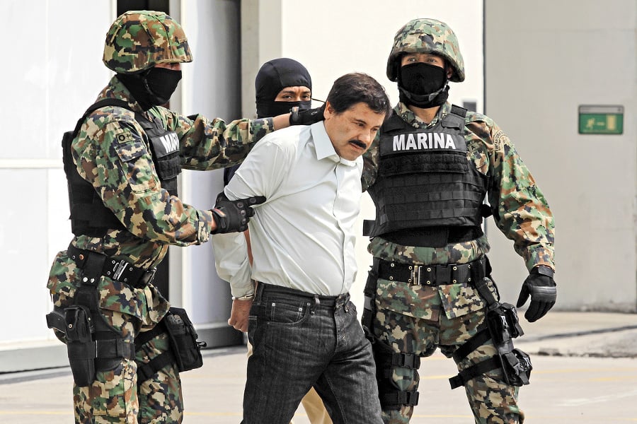 El Chapo si odpykáva