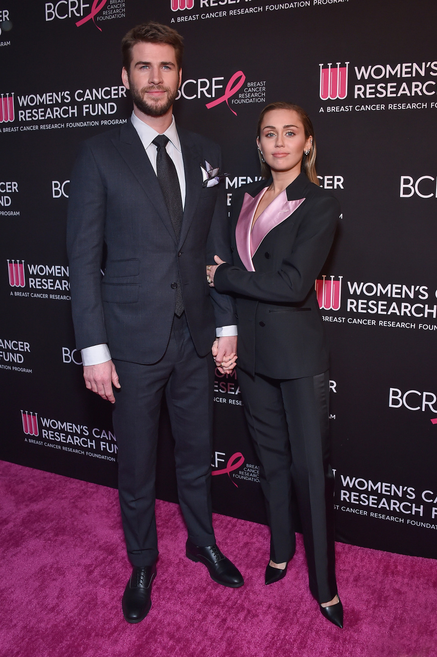 Herečka Miley Cyrus a herec Liam Hemsworth