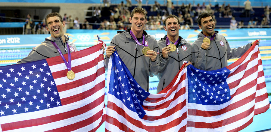 Michael Phelps, Conor Dwyer,