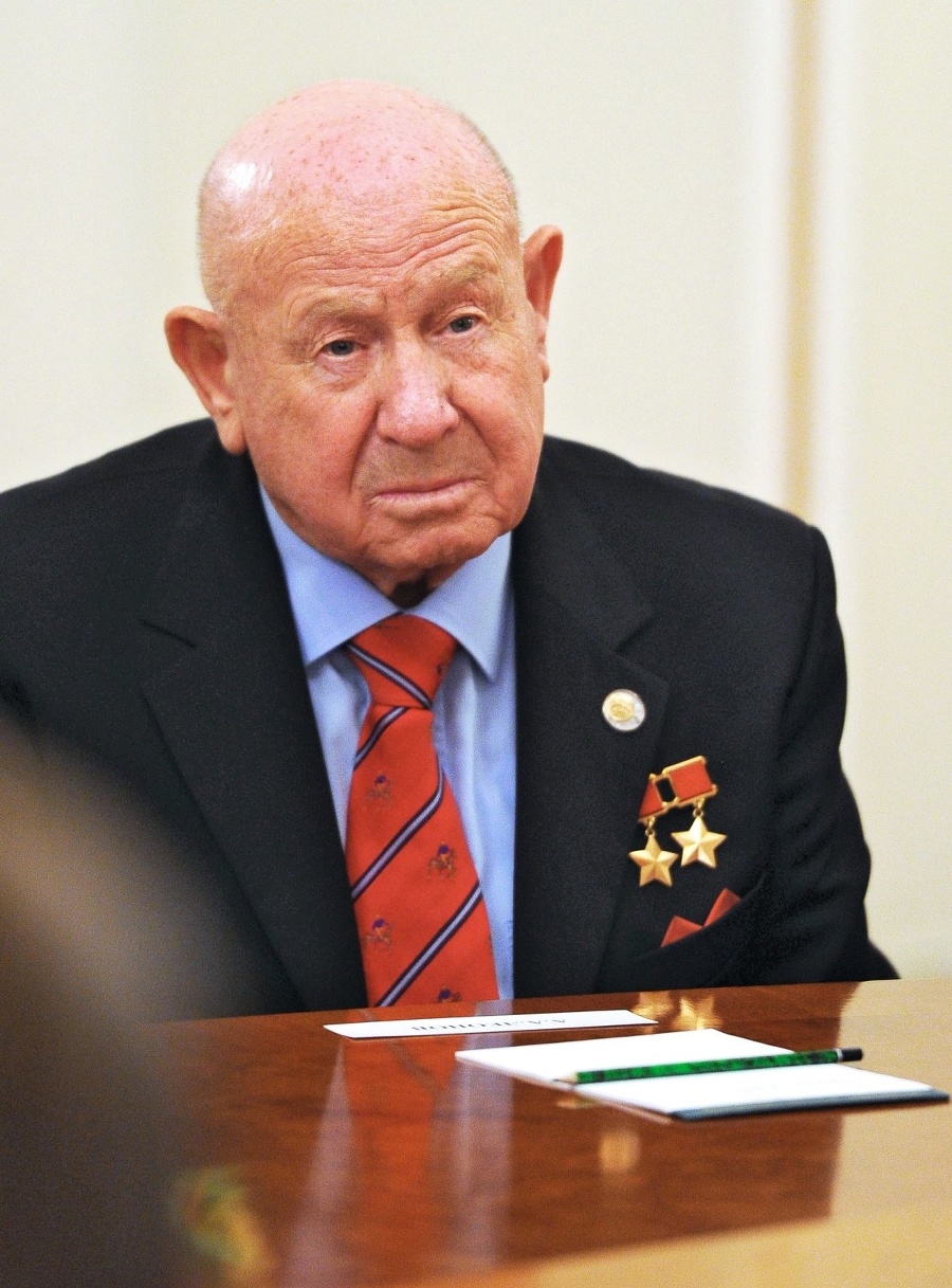 Ruský kozmonaut Alexej Leonov.