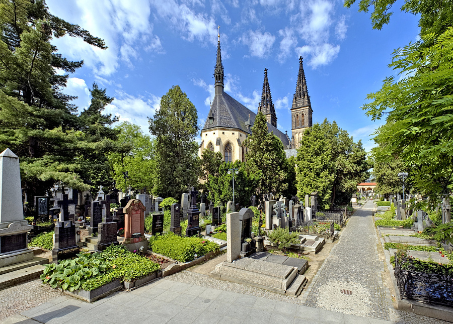 2. Slavín Vyšehradského cintorína