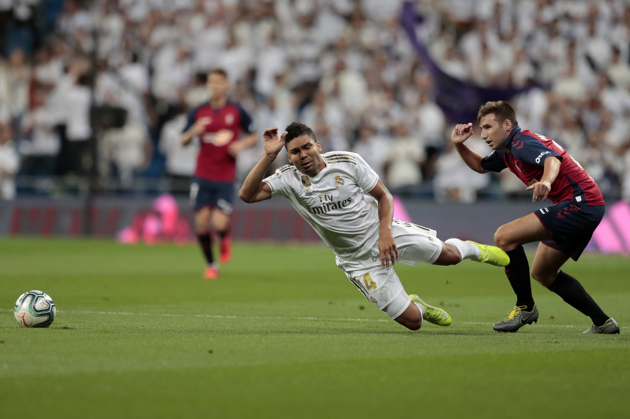 Hráč Realu Madrid Casemiro.