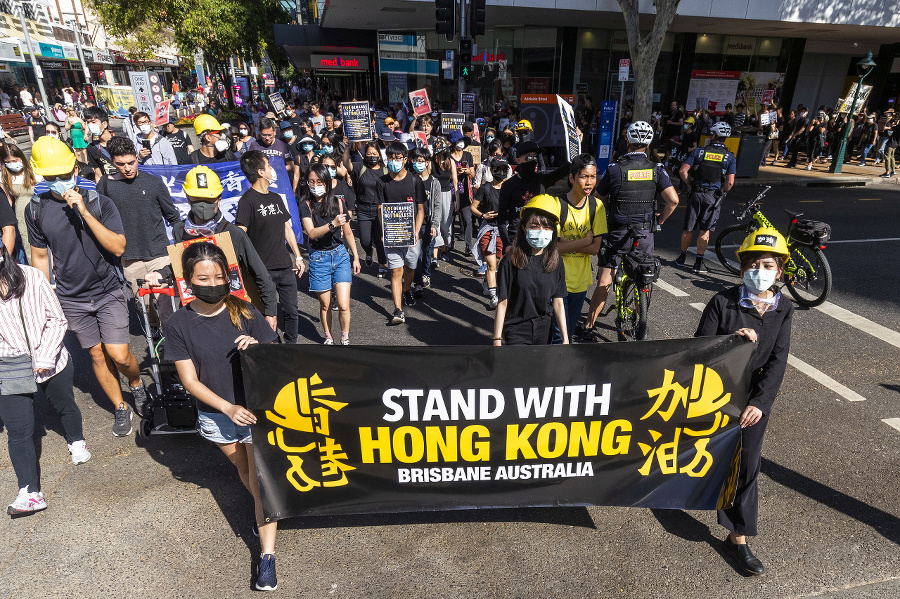 Sydney podporuje protesty v