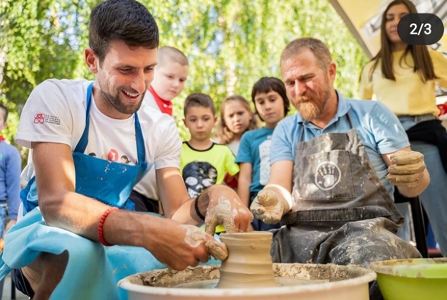 Srbský tenista si vyskúšal