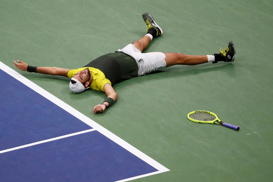 Gael Monfils predviedol niekoľko skvelých úderov.