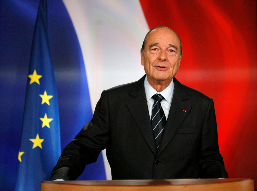 Jacques Chirac bol prezidentom