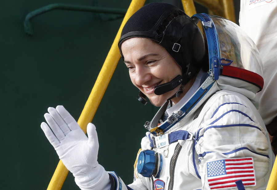 Americká astronautka Jessica Meirová.