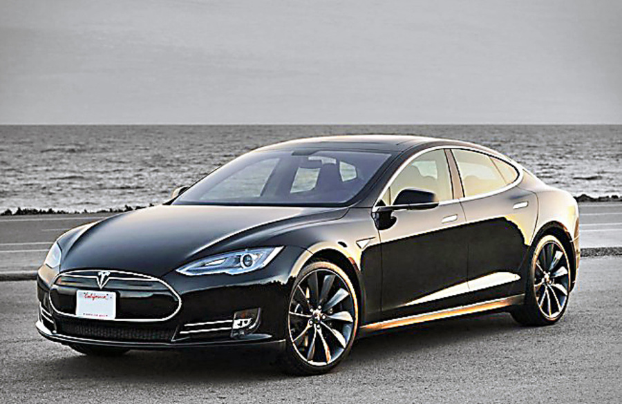 Elektromobile Tesla.