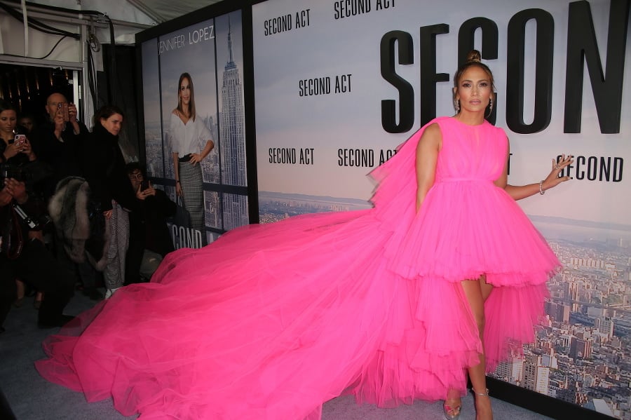 Jennifer Lopez na premiére