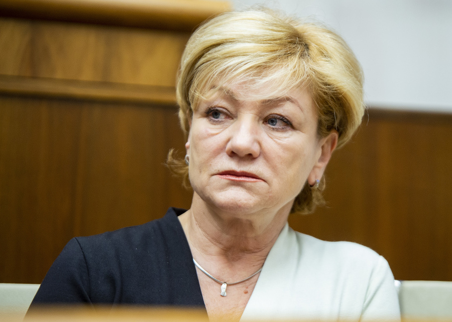 Ministerka kultúry Ľubica Laššáková