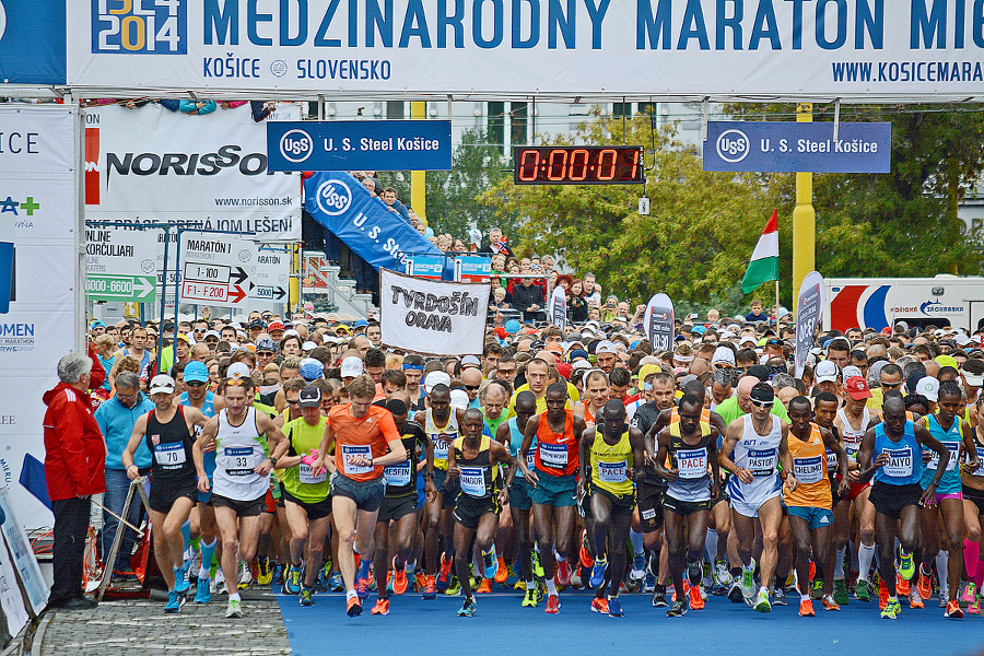 Maratón v Košiciach patrí