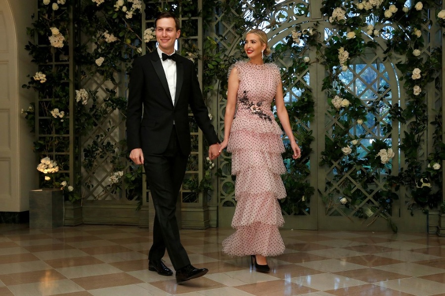 Ivanka Trumpová s manželom
