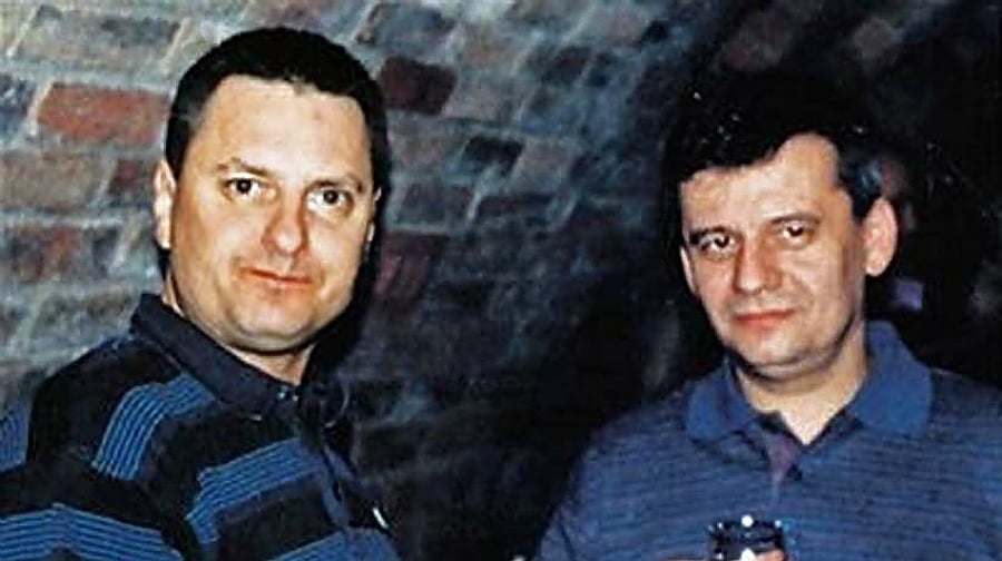 Vľavo Jozef Surovčík (†