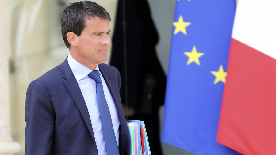 Francúzsky premiér Manuel Valls.