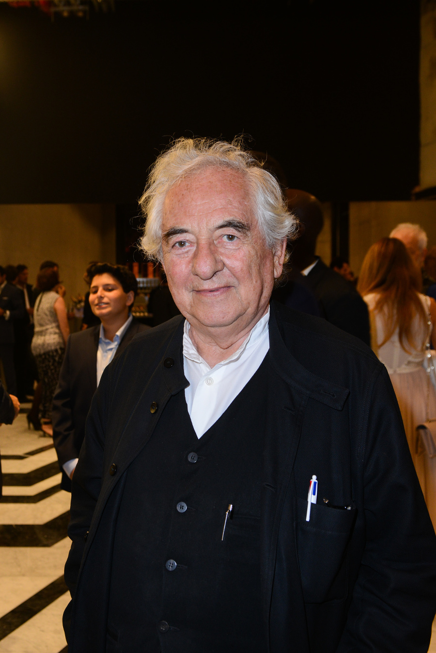 Francúzsky umelec Daniel Buren.