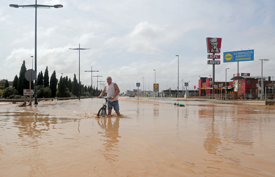 Španielsko zažíva najhoršie povodne