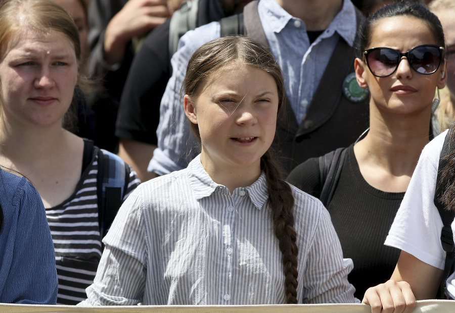 Švédska aktivistka Greta Thunbergová