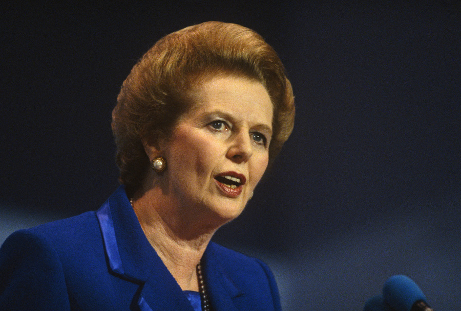 Margaret Thatcher zomrela v