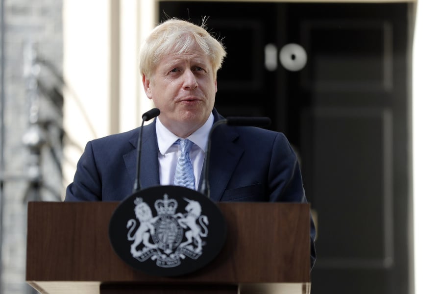 Boris Johnson, nový premiér