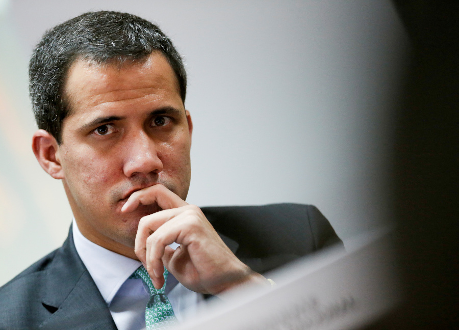 Opozičný líder Juan Guaidó