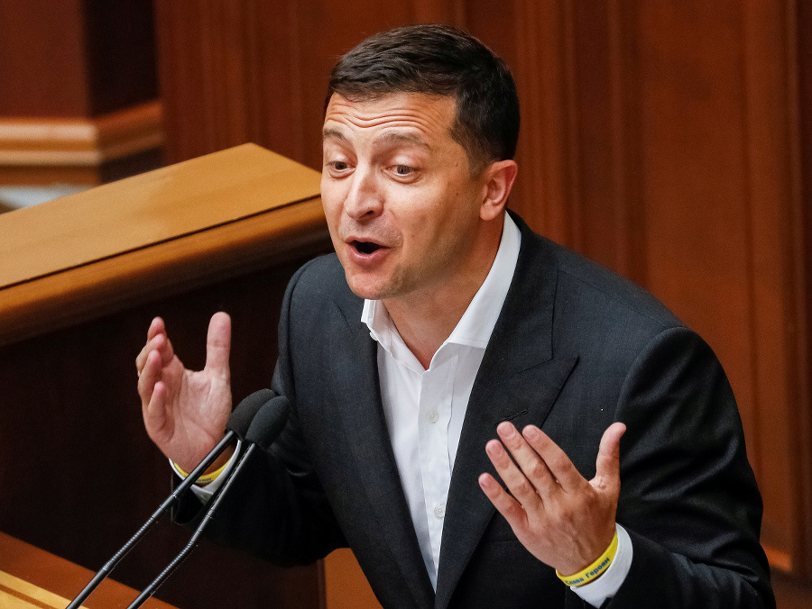 Ukrajinský prezident Volodymyr Zelenskyj