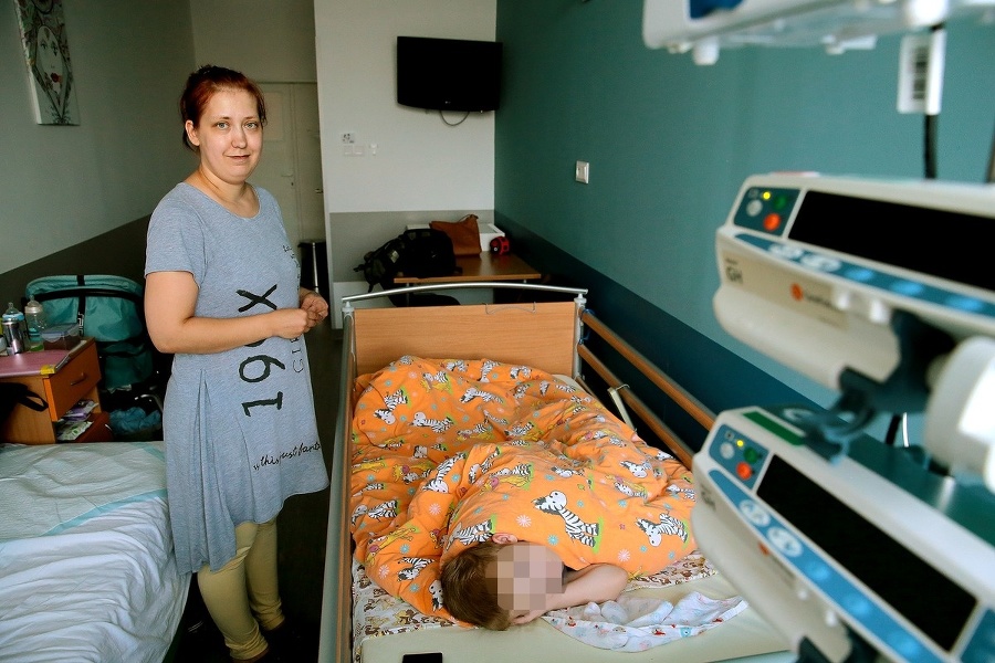 Eliška (29) má problémy aj so synčekom Leom (5), ktorý má choré srdce.
