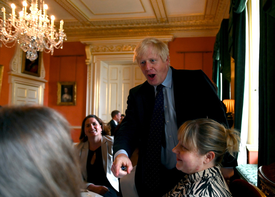 Britský premiér Boris Johnson.