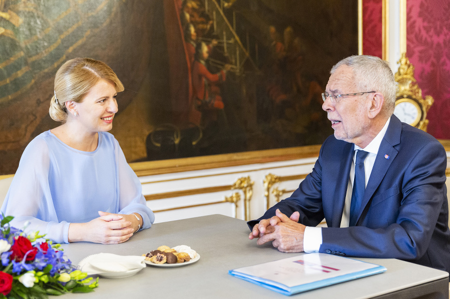 Slovenská prezidentka Zuzana Čaputová