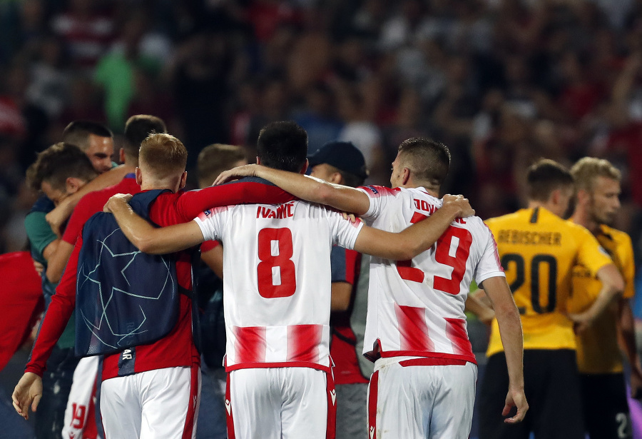 Futbalisti zo Crvenej zvezdy