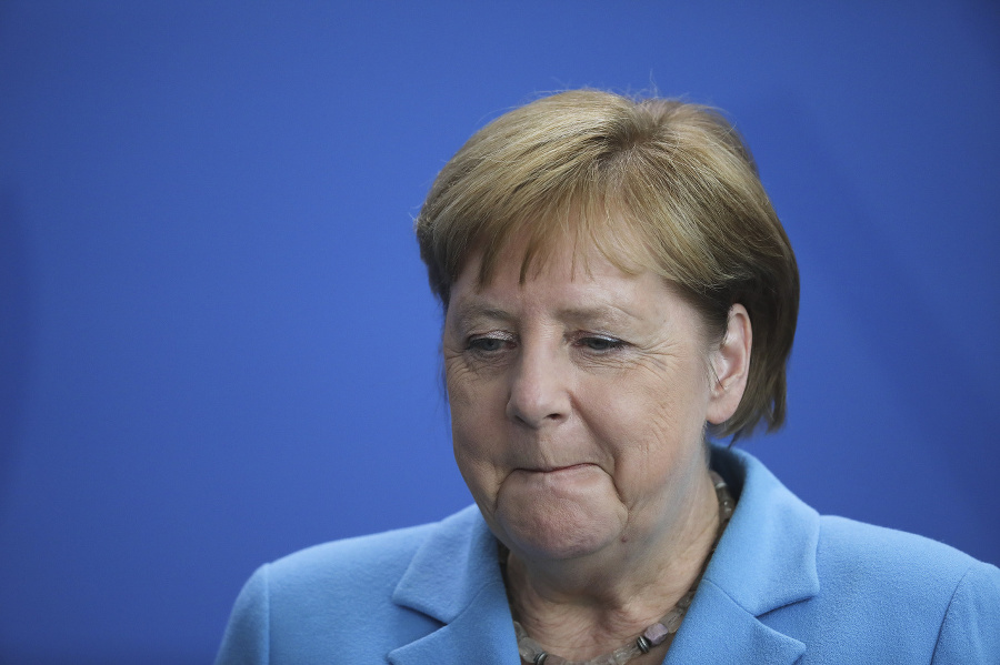 Angela Merkelová mala opäť