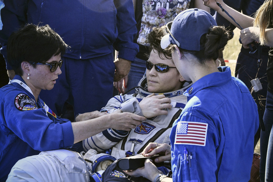 Americká astronautka Anne McClain.
