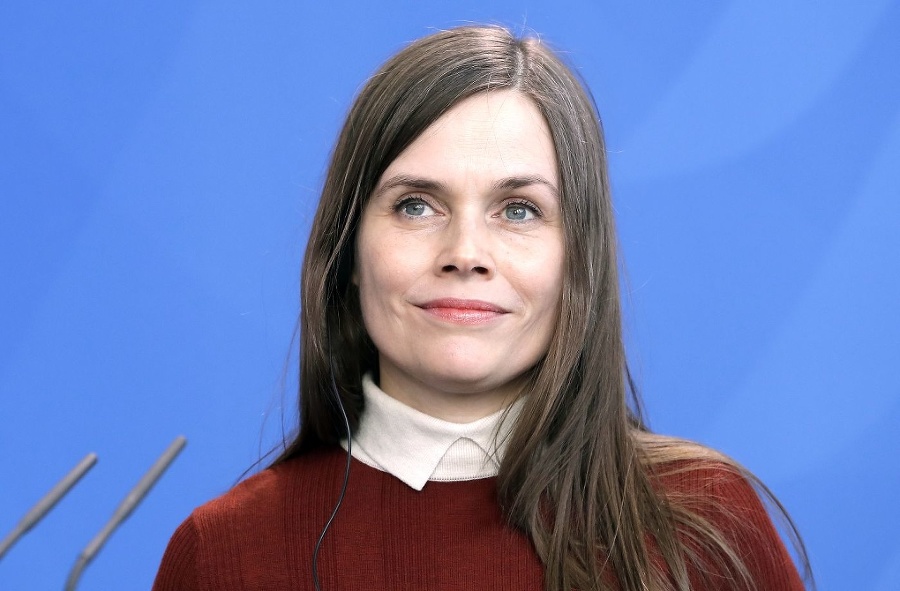  Islandská premiérka Katrín