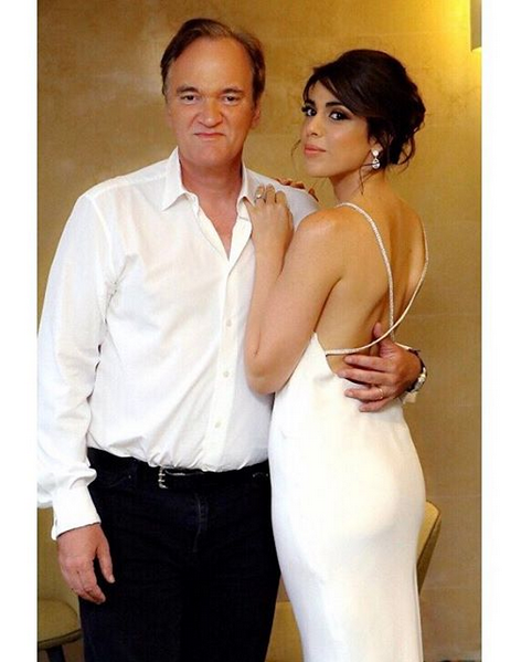 Quentin Tarantino a Daniella