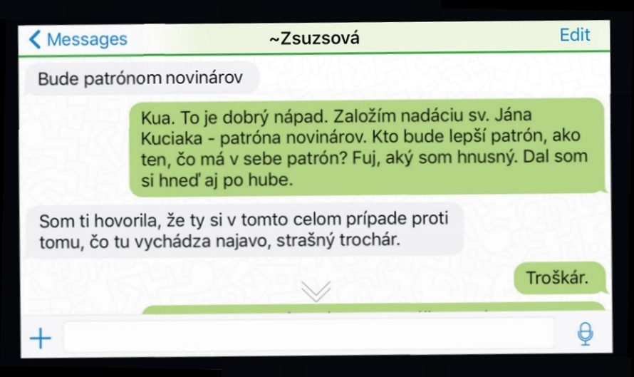 Kočner si cez Threemu