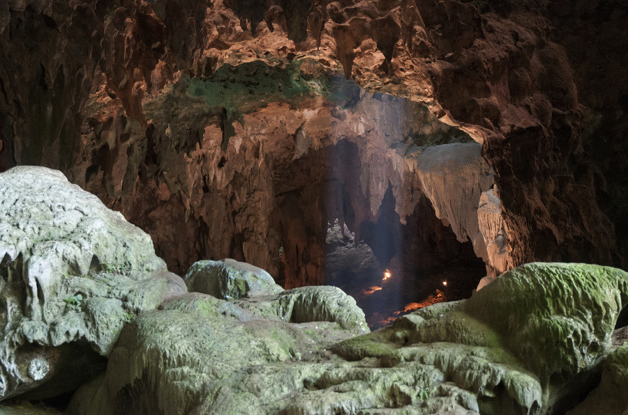 Jaskyňa na filipínskom ostrove