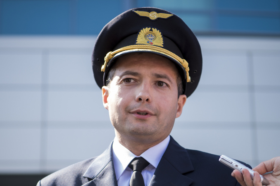 Pilot Damir Jusupov sa