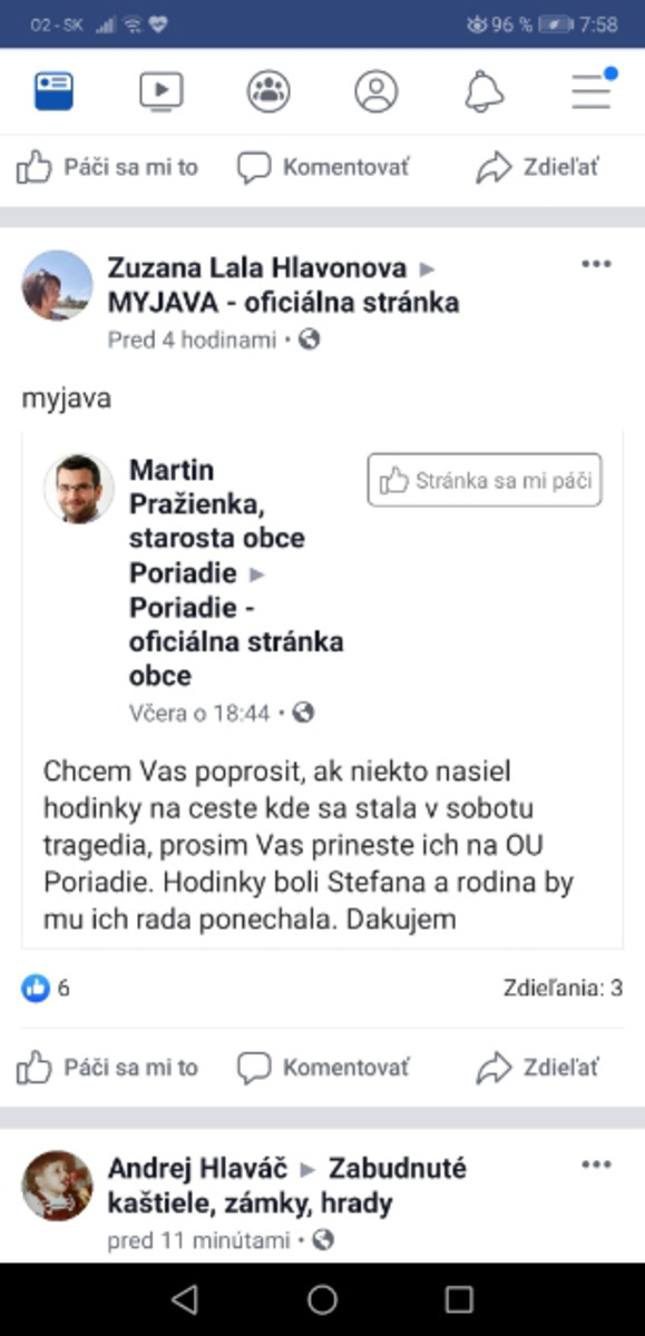 Starosta vyzýva v statuse