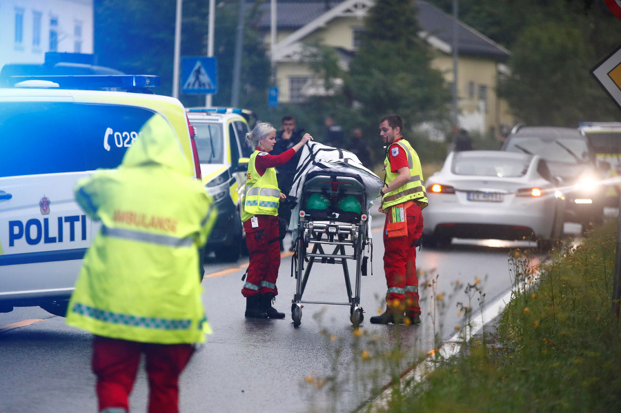 Najmenej jeden človek utrpel