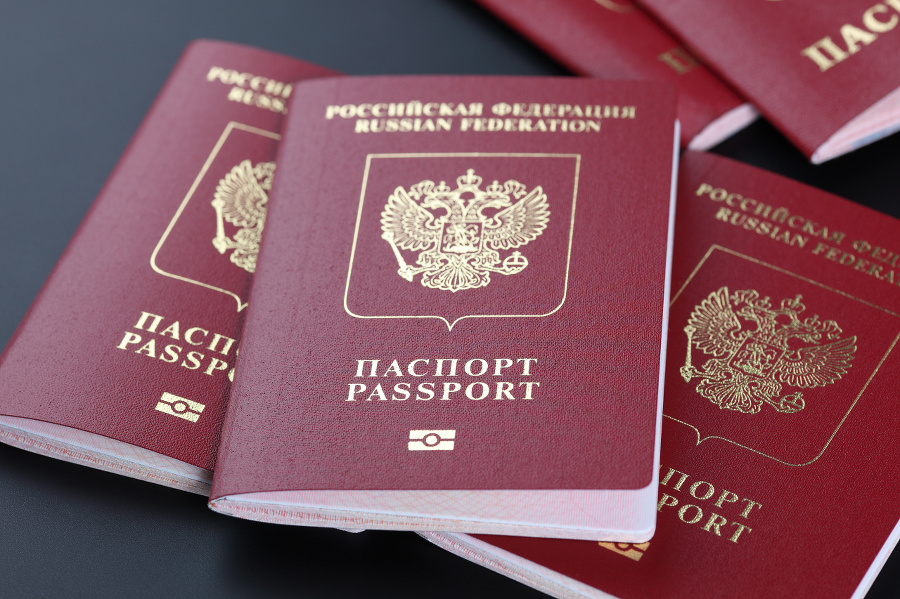 New Russian Federation passports