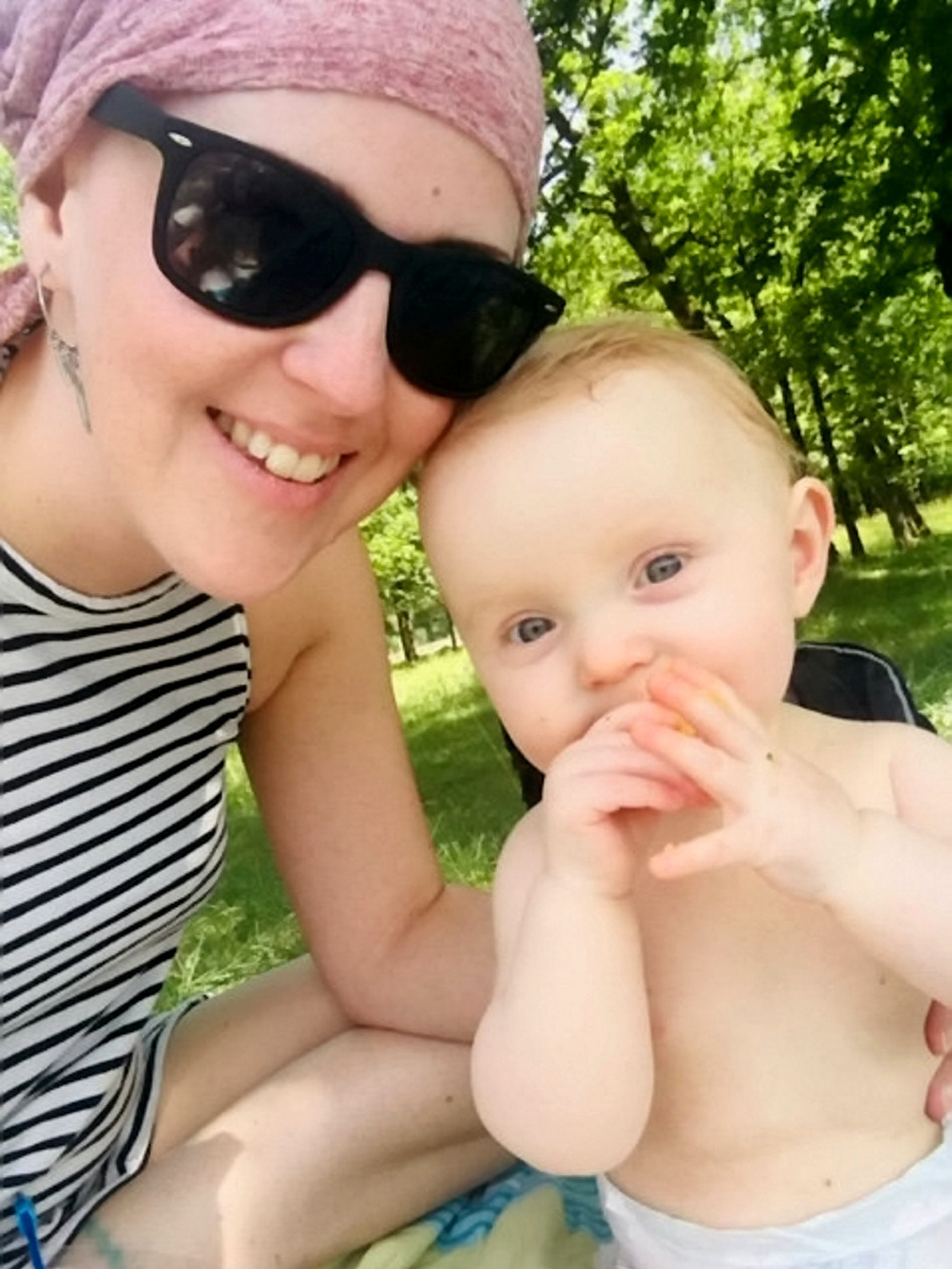 Gemma Corby s dcérkou Aylou.