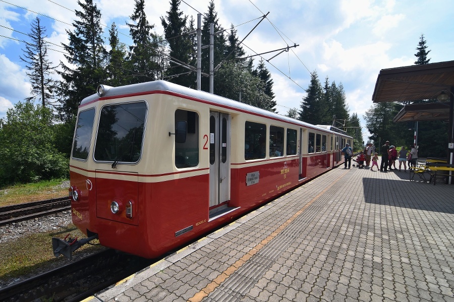 Elektrický vlak Ozubnicovej železnice