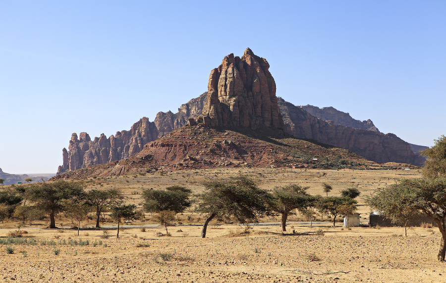 typical ethiopian landscape