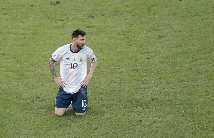 Lionel Messi nedal v