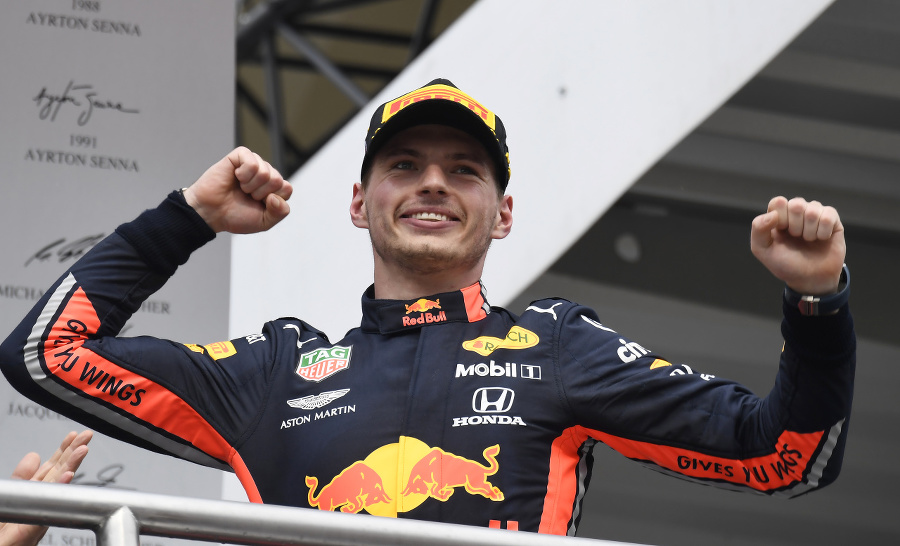 Max Verstappen na monoposte