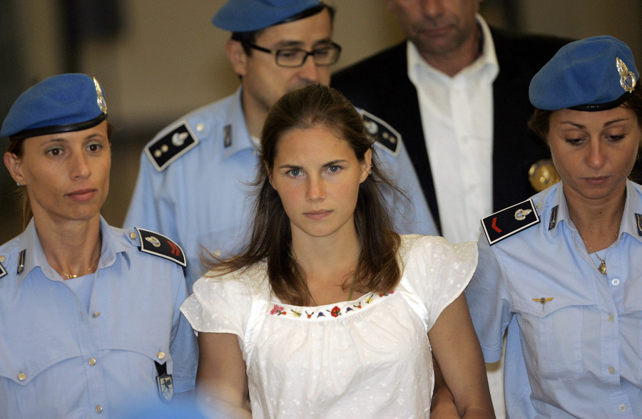 Američanka Amanda Knox na