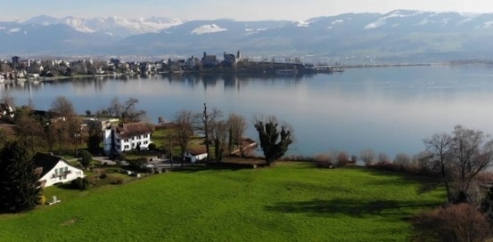 Pohľad na  Rapperswil-Jona,