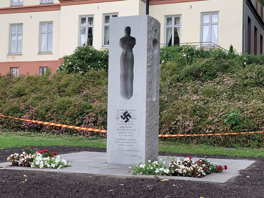 Pamätník obetiam v Osle.