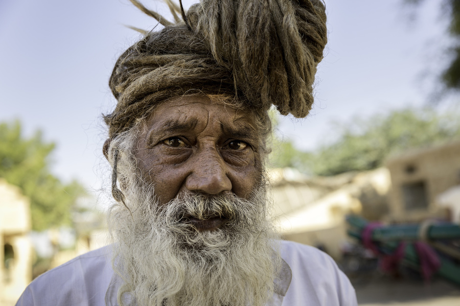 Senior Indian Man Portrait