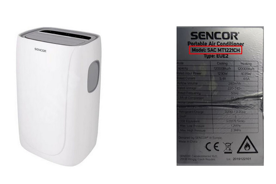 Mobilna klimatizácia Sencor, ktorú